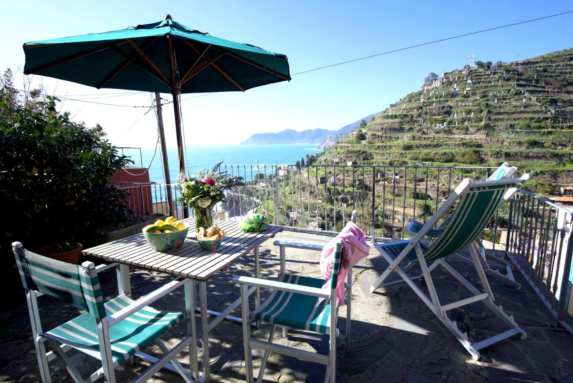 Aria Di Mare, Manarola - Camere Con Vista Mare! エクステリア 写真
